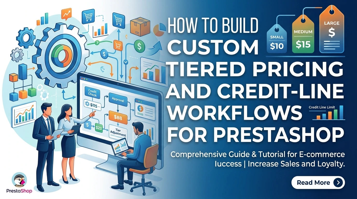 How to Build Custom Tiered Pricing and Credit-Line Workflows for PrestaShop B2B Portals